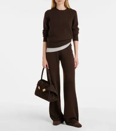 Jardin des Orangers Cable-knit cashmere-blend sweater | Thumbnail 2 Jardin des Orangers Cable-knit cashmere-blend sweater | Thumbnail 2