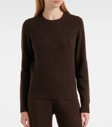 Jardin des Orangers Cable-knit cashmere-blend sweater | Thumbnail 3 Jardin des Orangers Cable-knit cashmere-blend sweater | Thumbnail 3