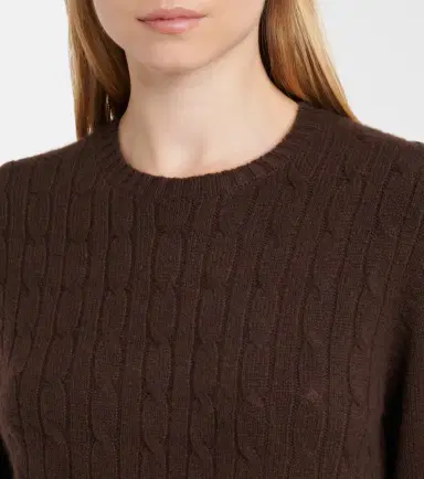 Jardin des Orangers Cable-knit cashmere-blend sweater | Thumbnail 4 Jardin des Orangers Cable-knit cashmere-blend sweater | Thumbnail 4