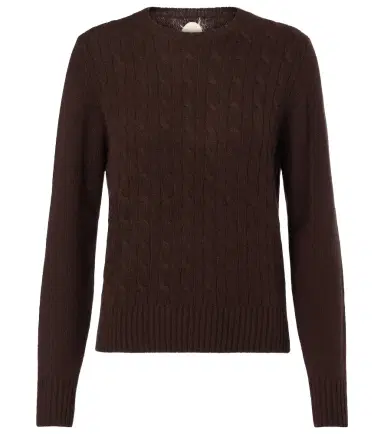Jardin des Orangers Cable-knit cashmere-blend sweater | Thumbnail 1 Jardin des Orangers Cable-knit cashmere-blend sweater | Thumbnail 1