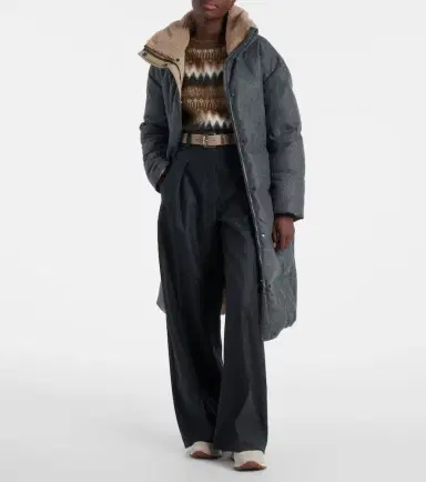 Brunello Cucinelli Shearling-lined suede low-top sneakers | Thumbnail 5 Brunello Cucinelli Shearling-lined suede low-top sneakers | Thumbnail 5