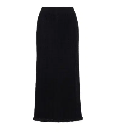 Jardin des Orangers Distressed wool and cashmere pencil skirt | Thumbnail 1 Jardin des Orangers Distressed wool and cashmere pencil skirt | Thumbnail 1