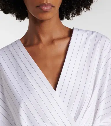 Dries Van Noten Striped cotton top | Thumbnail 3 Dries Van Noten Striped cotton top | Thumbnail 3