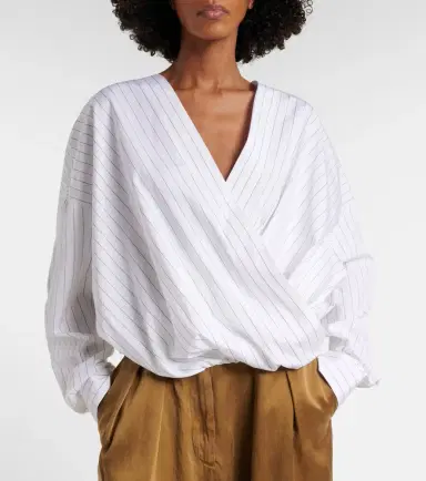 Dries Van Noten Striped cotton top | Thumbnail 4 Dries Van Noten Striped cotton top | Thumbnail 4