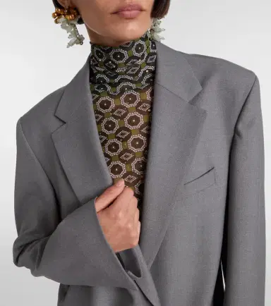 Dries Van Noten Wool-blend blazer | Thumbnail 6 Dries Van Noten Wool-blend blazer | Thumbnail 6