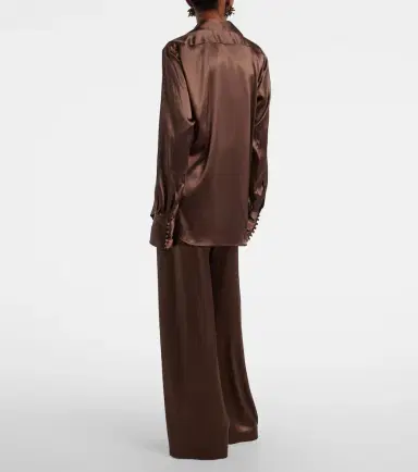 Dries Van Noten Silk-blend shirt | Thumbnail 4 Dries Van Noten Silk-blend shirt | Thumbnail 4