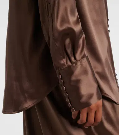 Dries Van Noten Silk-blend shirt | Thumbnail 5 Dries Van Noten Silk-blend shirt | Thumbnail 5