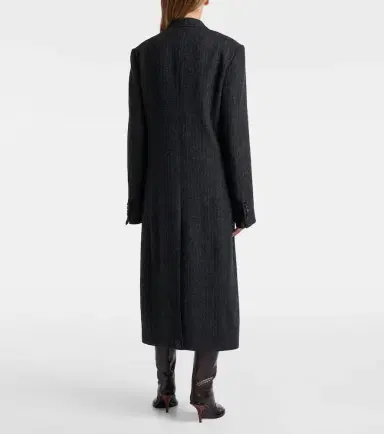 Dries Van Noten Chalk stripe wool coat | Thumbnail 3 Dries Van Noten Chalk stripe wool coat | Thumbnail 3