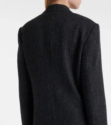 Dries Van Noten Chalk stripe wool coat | Thumbnail 5 Dries Van Noten Chalk stripe wool coat | Thumbnail 5