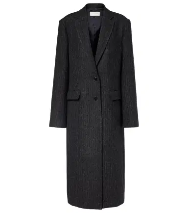 Dries Van Noten Chalk stripe wool coat | Thumbnail 1 Dries Van Noten Chalk stripe wool coat | Thumbnail 1