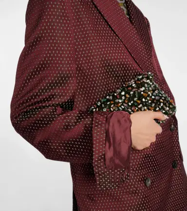 Dries Van Noten Polka-dot double-breasted blazer | Thumbnail 5 Dries Van Noten Polka-dot double-breasted blazer | Thumbnail 5
