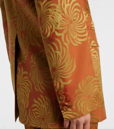 Dries Van Noten Floral jacquard blazer | Thumbnail 4 Dries Van Noten Floral jacquard blazer | Thumbnail 4