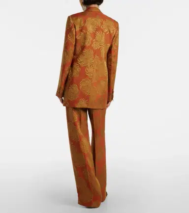 Dries Van Noten Floral jacquard blazer | Thumbnail 5 Dries Van Noten Floral jacquard blazer | Thumbnail 5
