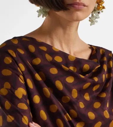Dries Van Noten Didi embellished polka-dots midi dress | Thumbnail 3 Dries Van Noten Didi embellished polka-dots midi dress | Thumbnail 3