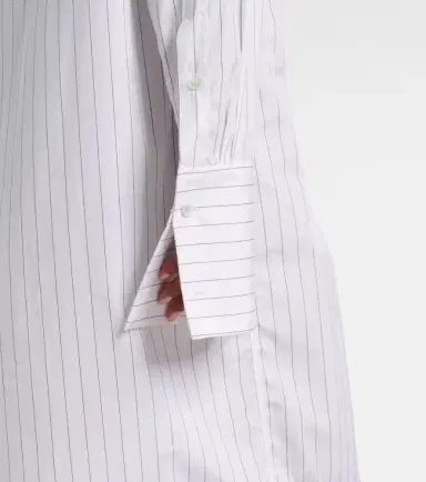 Dries Van Noten Striped tie-neck cotton minidress | Thumbnail 5 Dries Van Noten Striped tie-neck cotton minidress | Thumbnail 5