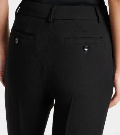 Etro High-rise wool flared pants | Thumbnail 4 Etro High-rise wool flared pants | Thumbnail 4
