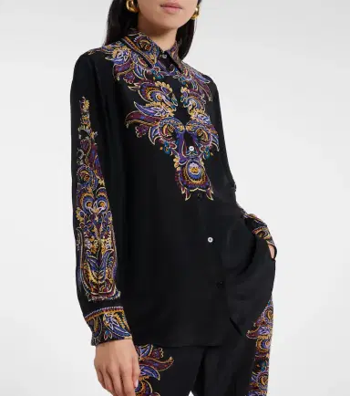 Etro Paisley silk shirt | Thumbnail 2 Etro Paisley silk shirt | Thumbnail 2