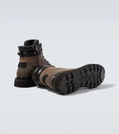 Bogner Seoul leather-trimmed suede lace-up boots | Thumbnail 5 Bogner Seoul leather-trimmed suede lace-up boots | Thumbnail 5