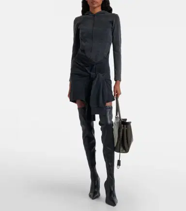 Balenciaga Cotton jersey hoodie | Thumbnail 2 Balenciaga Cotton jersey hoodie | Thumbnail 2