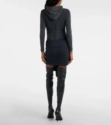 Balenciaga Cotton jersey hoodie | Thumbnail 5 Balenciaga Cotton jersey hoodie | Thumbnail 5