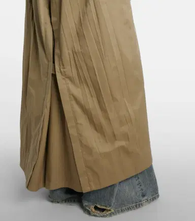 Balenciaga Cocoon cotton twill trench coat | Thumbnail 6 Balenciaga Cocoon cotton twill trench coat | Thumbnail 6