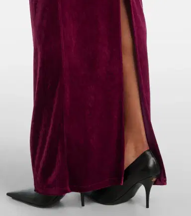 Balenciaga Open-back velvet gown | Thumbnail 2 Balenciaga Open-back velvet gown | Thumbnail 2