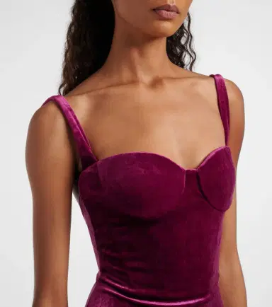 Balenciaga Open-back velvet gown | Thumbnail 5 Balenciaga Open-back velvet gown | Thumbnail 5