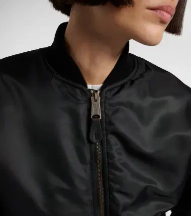 Balenciaga Standard technical satin bomber jacket | Thumbnail 4 Balenciaga Standard technical satin bomber jacket | Thumbnail 4