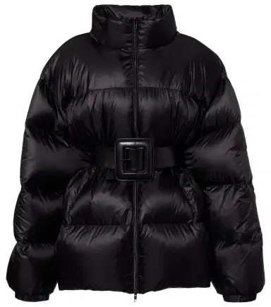 Balenciaga Hourglass belted down jacket | Thumbnail 1 Balenciaga Hourglass belted down jacket | Thumbnail 1