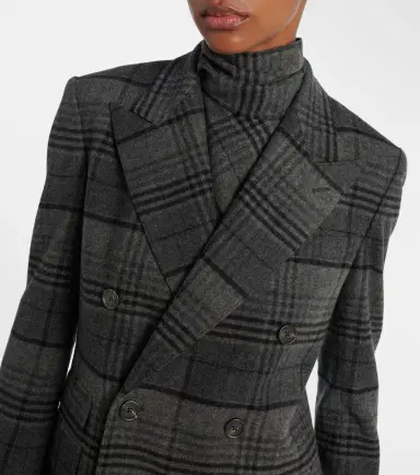 Ralph Lauren Collection Kent checked double-breasted wool jacket | Thumbnail 2 Ralph Lauren Collection Kent checked double-breasted wool jacket | Thumbnail 2