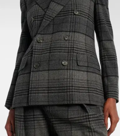 Ralph Lauren Collection Kent checked double-breasted wool jacket | Thumbnail 5 Ralph Lauren Collection Kent checked double-breasted wool jacket | Thumbnail 5