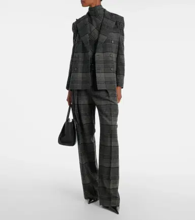 Ralph Lauren Collection Kent checked double-breasted wool jacket | Thumbnail 6 Ralph Lauren Collection Kent checked double-breasted wool jacket | Thumbnail 6