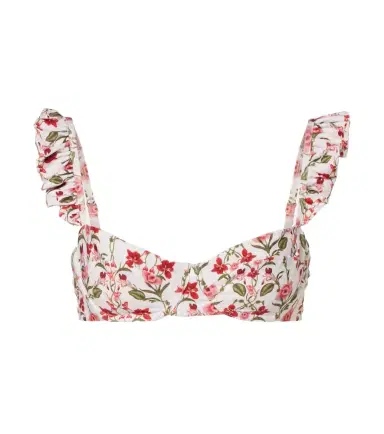 Agua by Agua Bendita Kiwi floral bikini top | Thumbnail 1 Agua by Agua Bendita Kiwi floral bikini top | Thumbnail 1