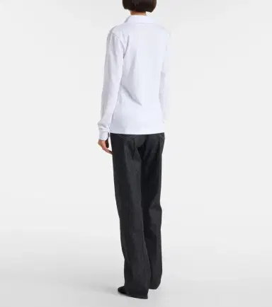 Dries Van Noten Cotton jersey polo shirt | Thumbnail 5 Dries Van Noten Cotton jersey polo shirt | Thumbnail 5