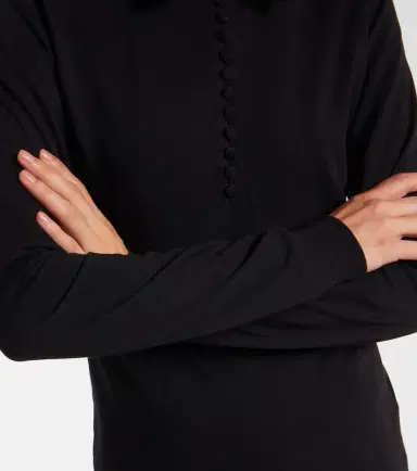 Dries Van Noten Cotton jersey polo shirt | Thumbnail 4 Dries Van Noten Cotton jersey polo shirt | Thumbnail 4