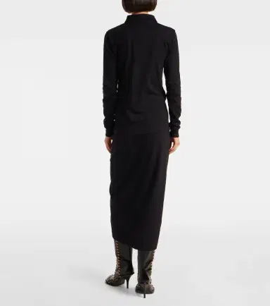 Dries Van Noten Cotton jersey polo shirt | Thumbnail 5 Dries Van Noten Cotton jersey polo shirt | Thumbnail 5
