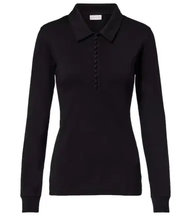 Dries Van Noten Cotton jersey polo shirt | Thumbnail 1 Dries Van Noten Cotton jersey polo shirt | Thumbnail 1