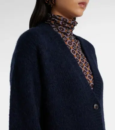 Dries Van Noten Alpaca and wool-blend cardigan | Thumbnail 4 Dries Van Noten Alpaca and wool-blend cardigan | Thumbnail 4