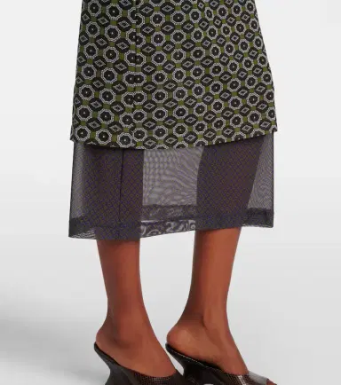 Dries Van Noten Printed midi dress | Thumbnail 3 Dries Van Noten Printed midi dress | Thumbnail 3