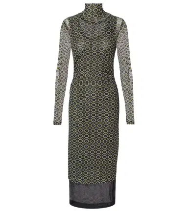 Dries Van Noten Printed midi dress | Thumbnail 1 Dries Van Noten Printed midi dress | Thumbnail 1