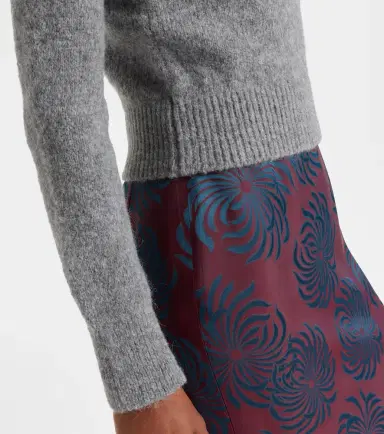 Dries Van Noten Alpaca and wool-blend sweater | Thumbnail 2 Dries Van Noten Alpaca and wool-blend sweater | Thumbnail 2