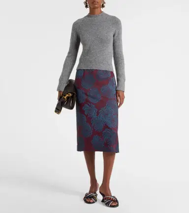 Dries Van Noten Alpaca and wool-blend sweater | Thumbnail 4 Dries Van Noten Alpaca and wool-blend sweater | Thumbnail 4