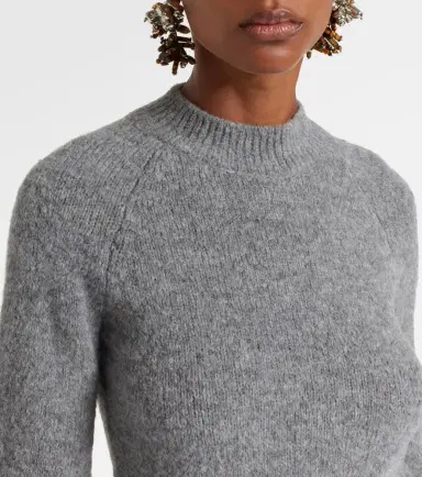 Dries Van Noten Alpaca and wool-blend sweater | Thumbnail 5 Dries Van Noten Alpaca and wool-blend sweater | Thumbnail 5