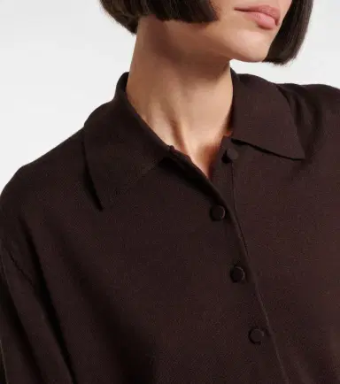 Dries Van Noten Wool polo shirt | Thumbnail 3 Dries Van Noten Wool polo shirt | Thumbnail 3