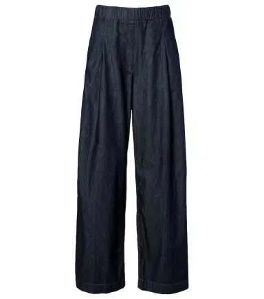 Dries Van Noten Pleated high-rise wide-leg jeans | Thumbnail 1 Dries Van Noten Pleated high-rise wide-leg jeans | Thumbnail 1