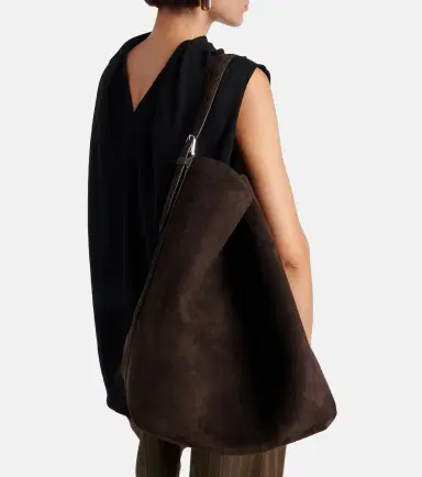 Toteme Belted Large suede tote bag | Thumbnail 4 Toteme Belted Large suede tote bag | Thumbnail 4