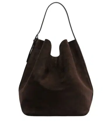 Toteme Belted Large suede tote bag | Thumbnail 1 Toteme Belted Large suede tote bag | Thumbnail 1
