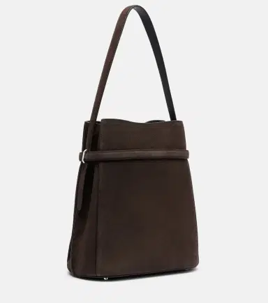 Toteme Belted suede bucket bag | Thumbnail 2 Toteme Belted suede bucket bag | Thumbnail 2