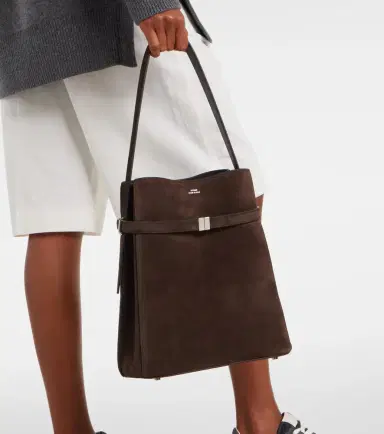 Toteme Belted suede bucket bag | Thumbnail 5 Toteme Belted suede bucket bag | Thumbnail 5