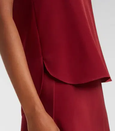 Max Mara Pecora silk-blend top | Thumbnail 5 Max Mara Pecora silk-blend top | Thumbnail 5